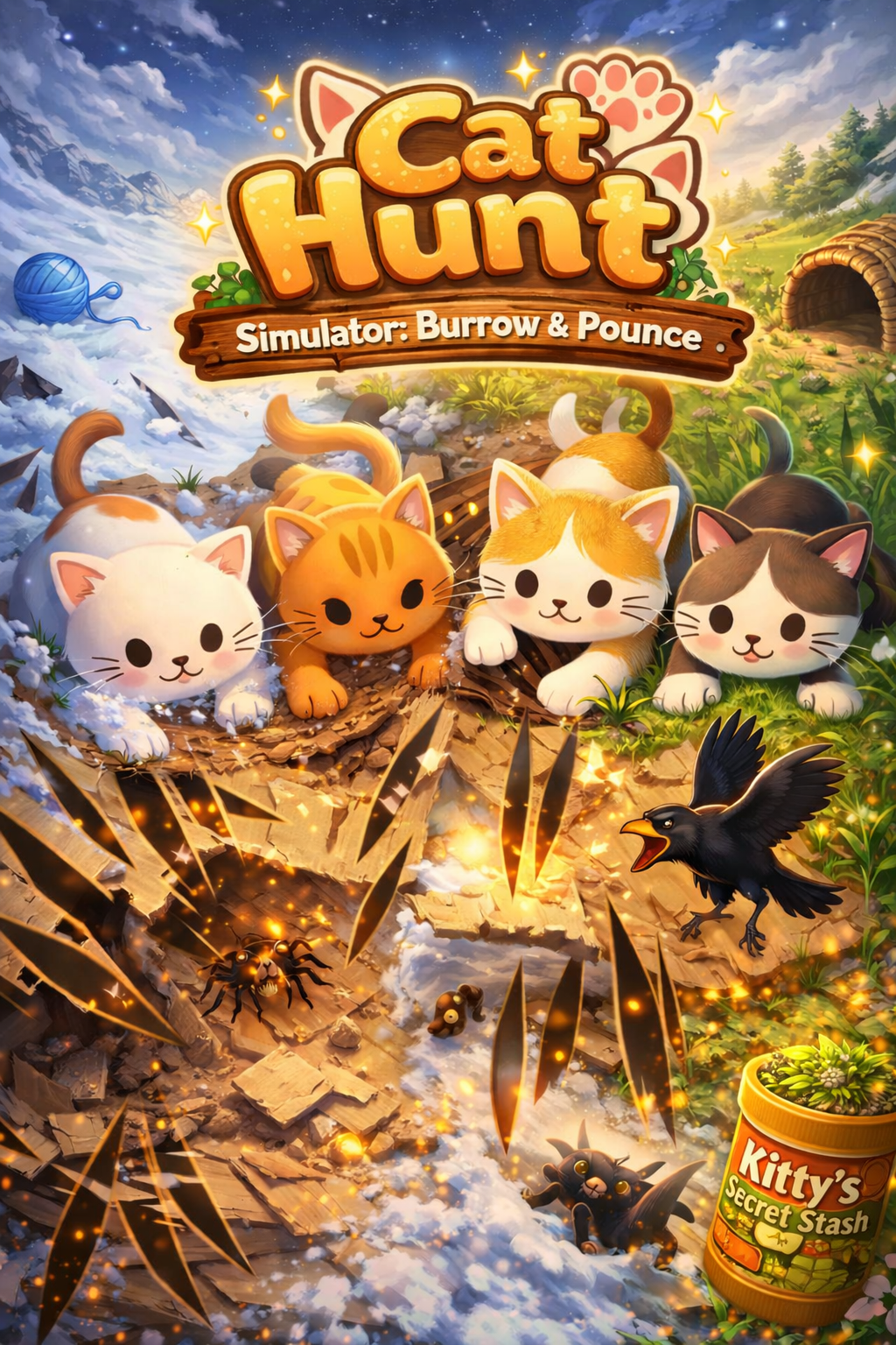 Cat Hunt Simulator Key Art